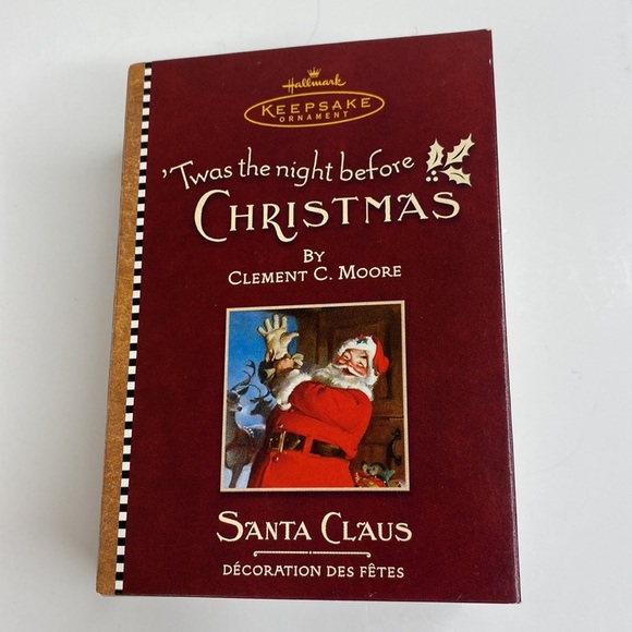 Hallmark Keepsake Lot of 2 Santa Christmas Ornaments - Picture 10 of 12